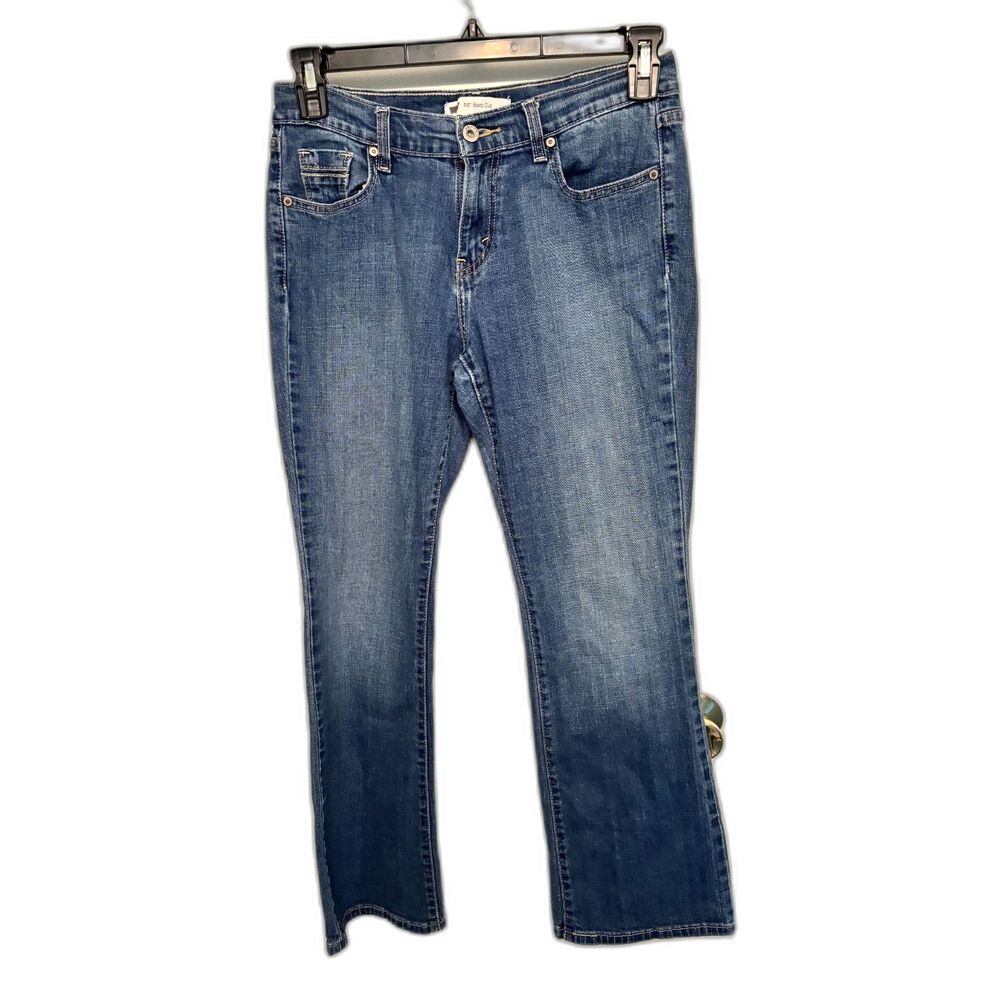 Levi’s 515 Boot Cut Jeans Womens 8 Medium Wash Denim Classic Fit Stretch 29/30